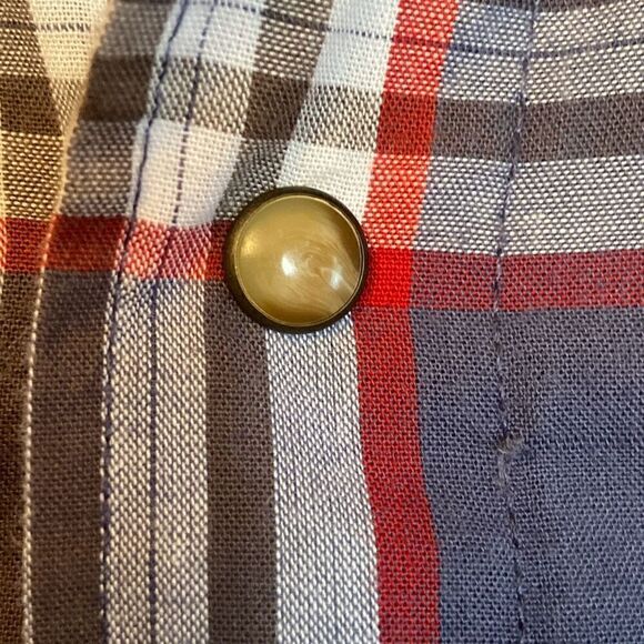 Wrangler Authentic Western Dark Pearl Snap Long Sleeve Button Down Shirt Men 2XL - Picture 9 of 12